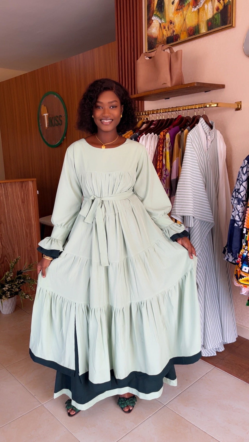 Robe ensemble 2 ton