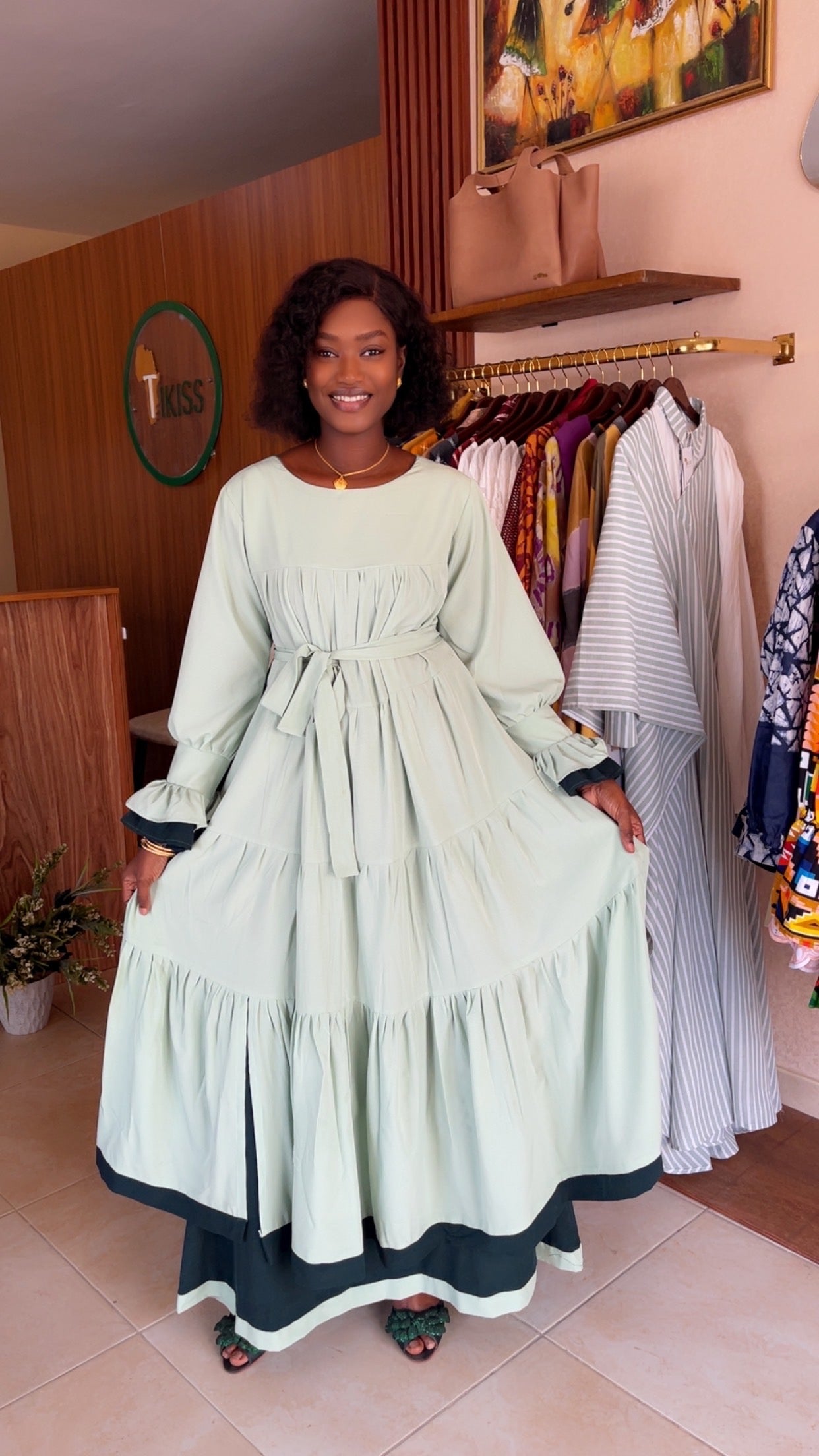 Robe ensemble 2 ton