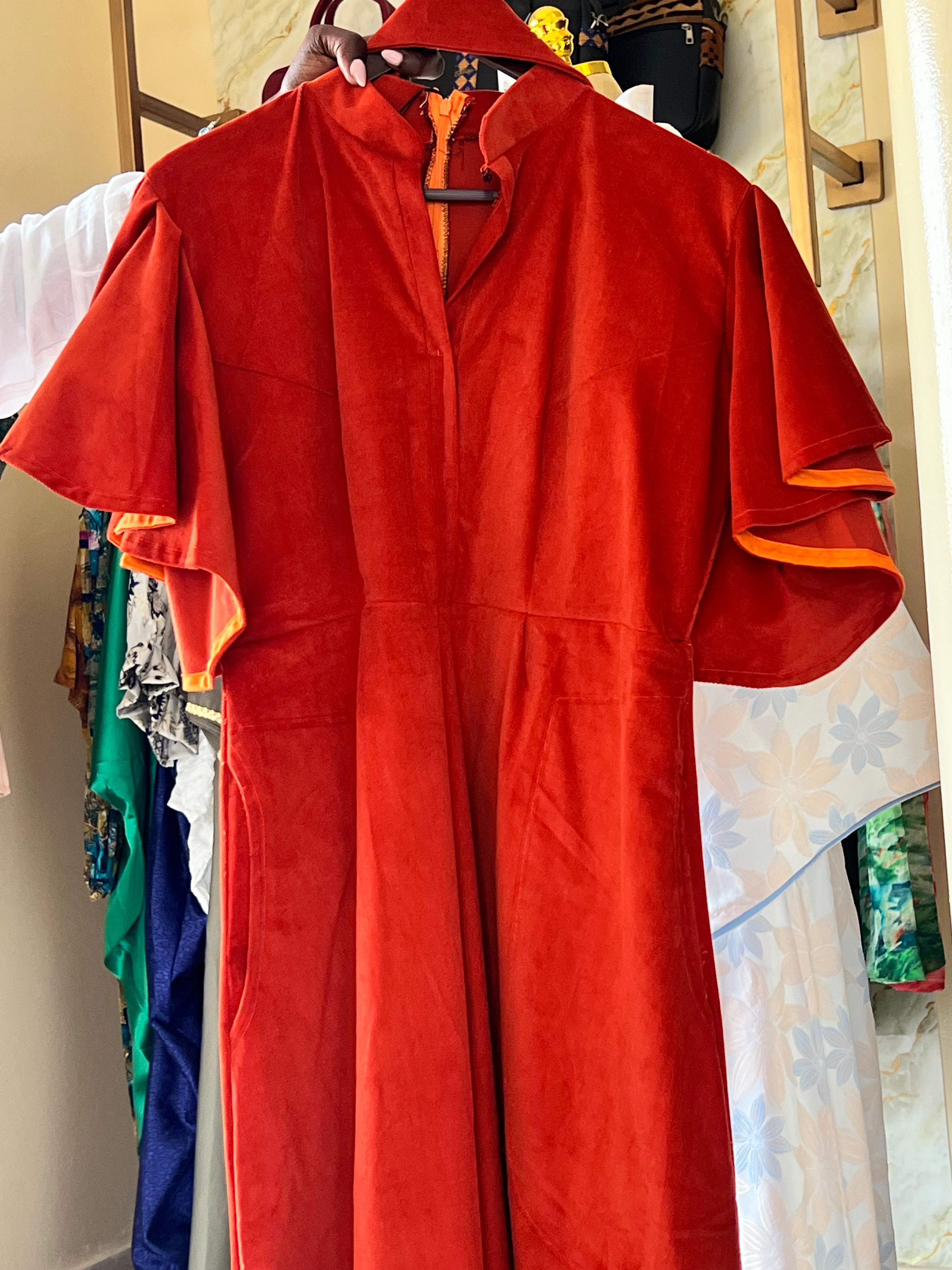 Robe orange