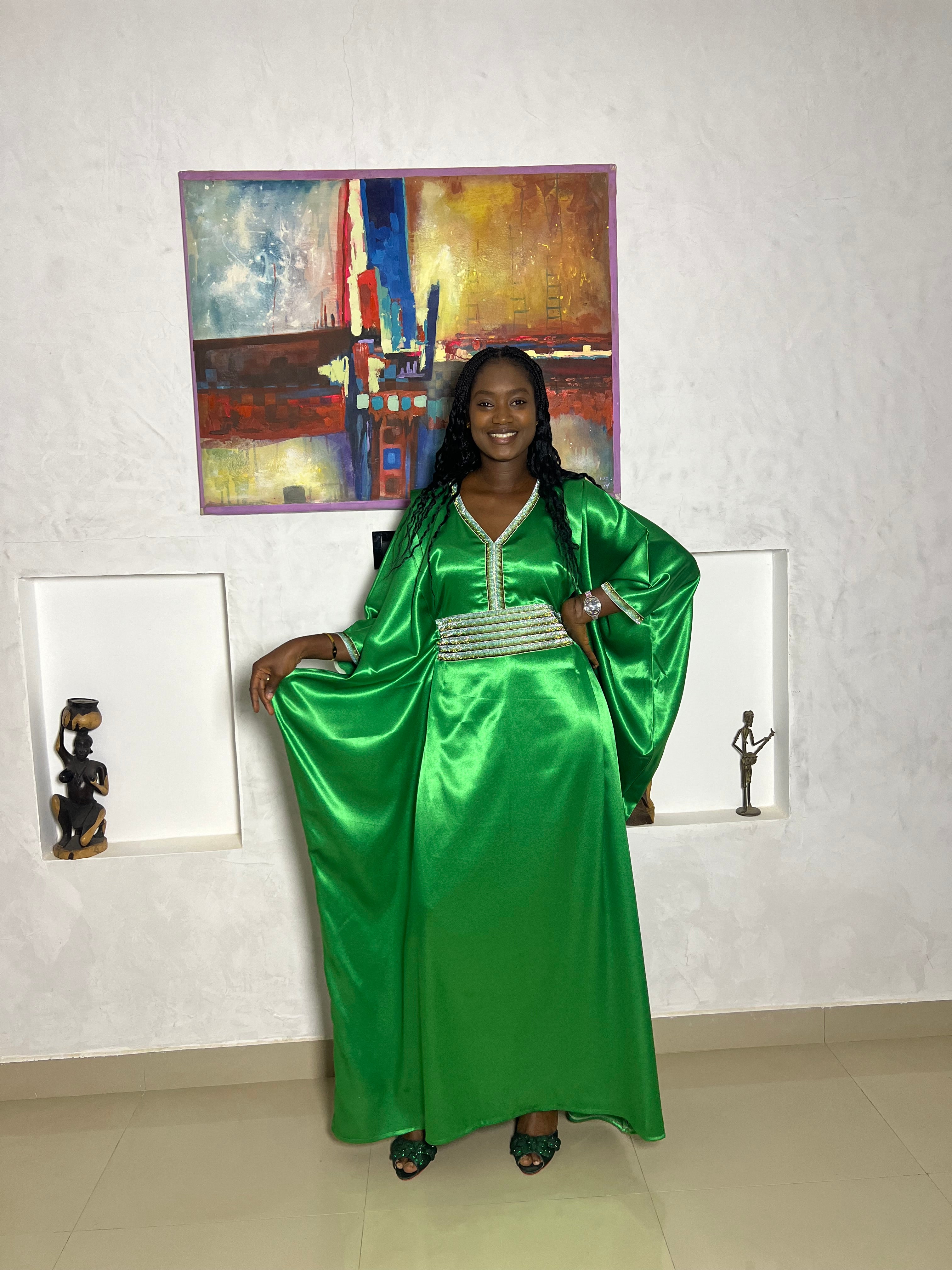 Boubou silk