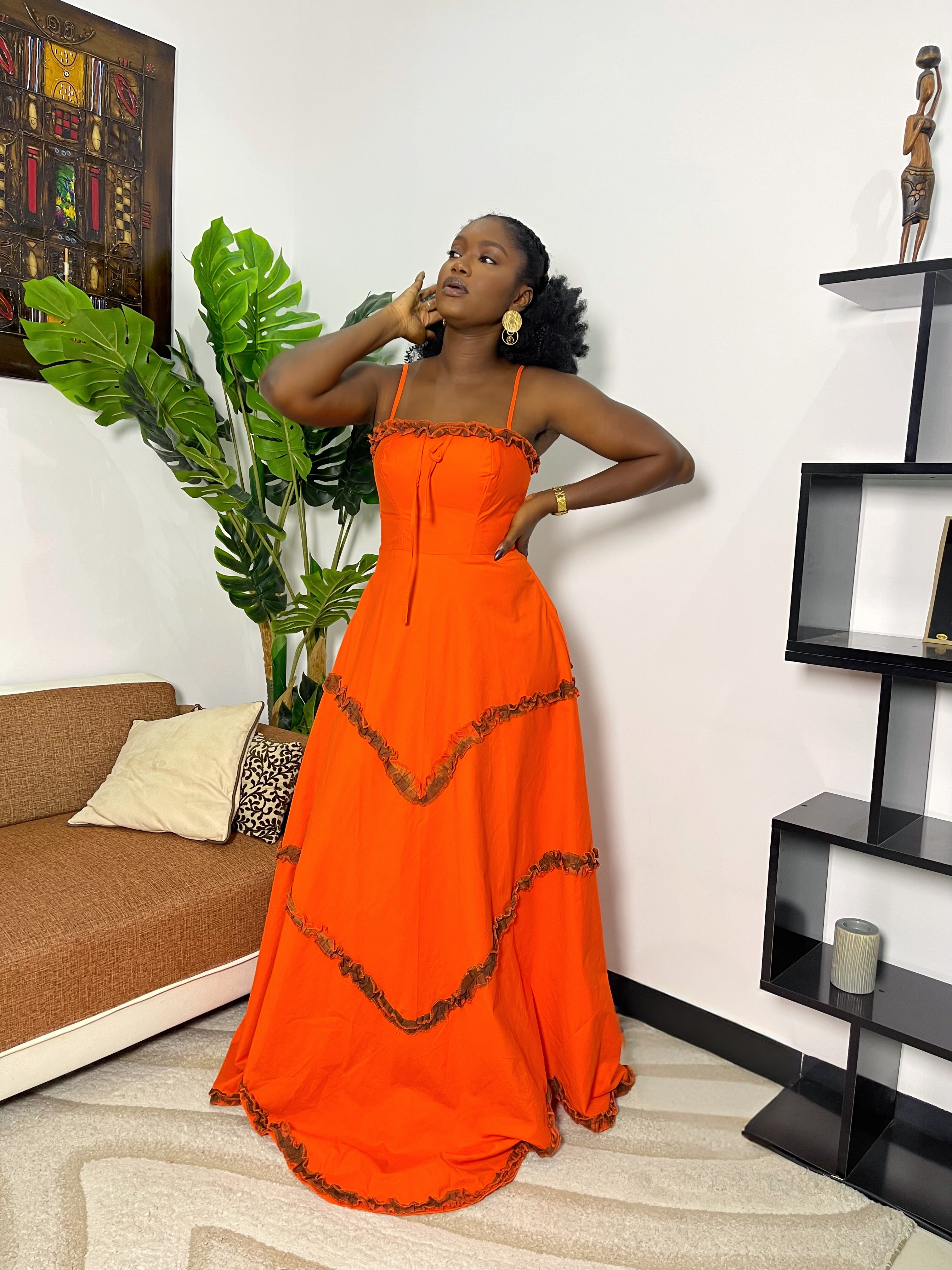 Orangina dress