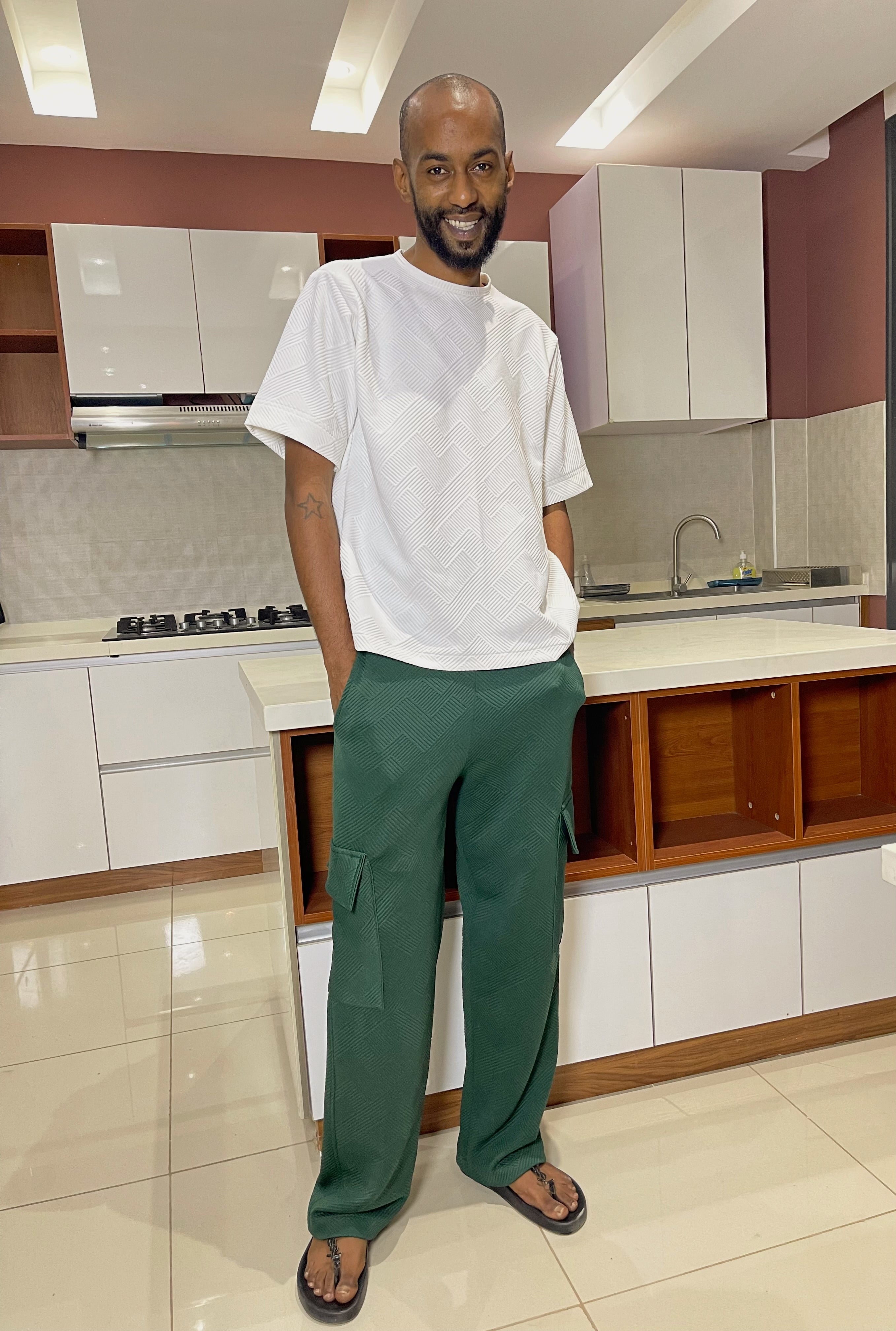 2 piece cargo homme