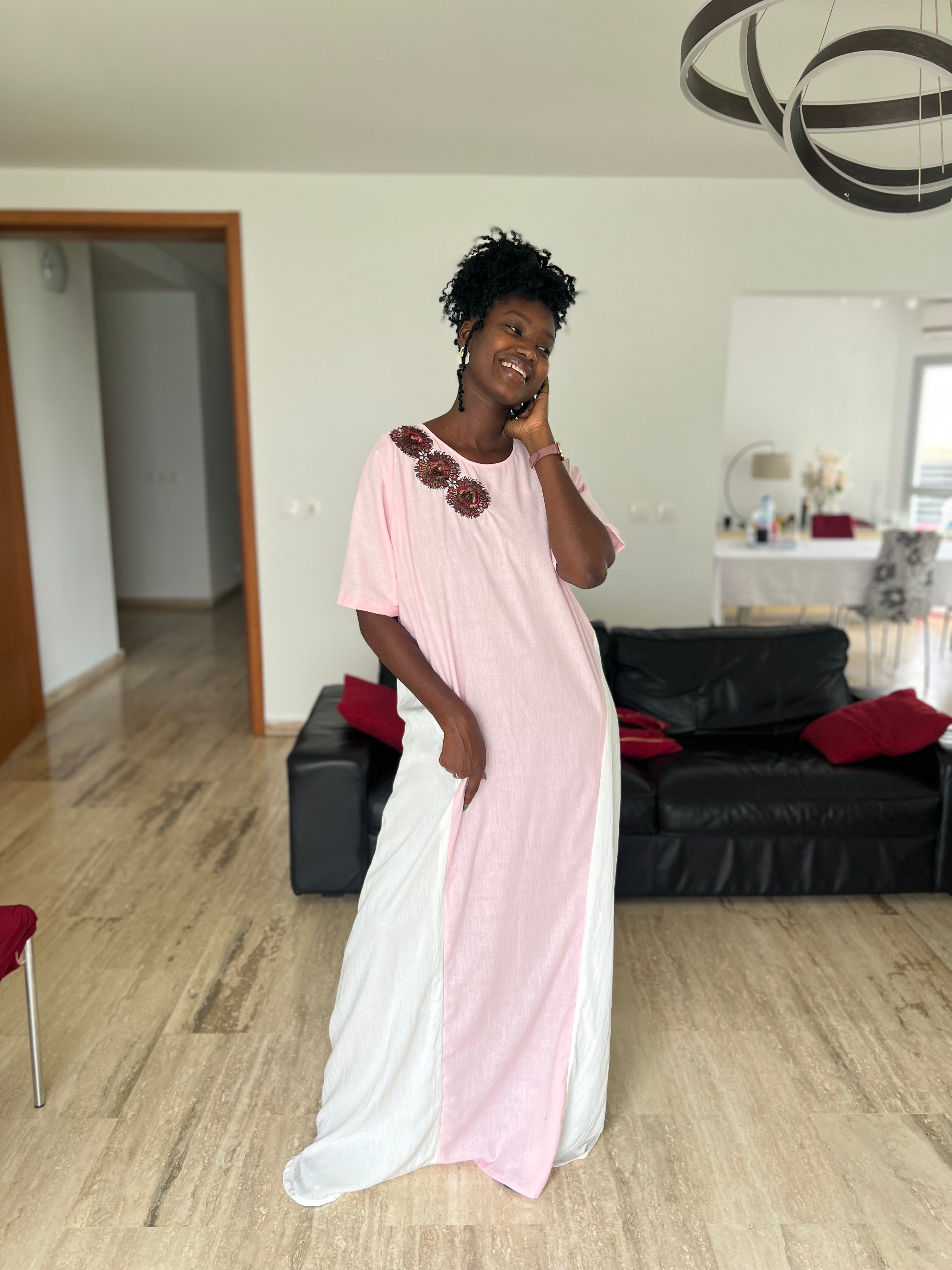 Robe rose