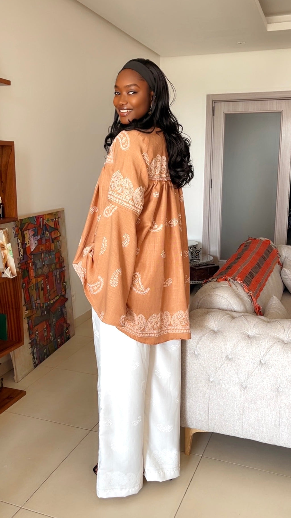 Tunic 2 ton cotton